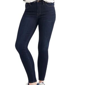 Madewell 9” High Rise Skinny Jeans in Larkspur size 25